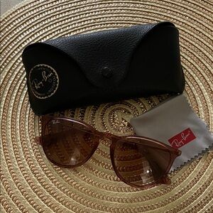 Ray-Ban Sunglasses in Brown with Black Case